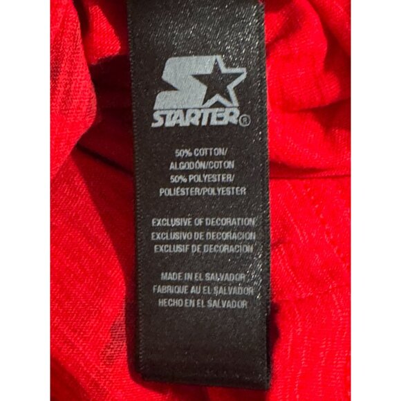 Starter Red Graphic Tee Phys. Ed 71 Design Boys Size L - Picture 4 of 6